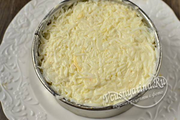 Салаты рыбой горячего копчения: пошаговые фото-рецепты