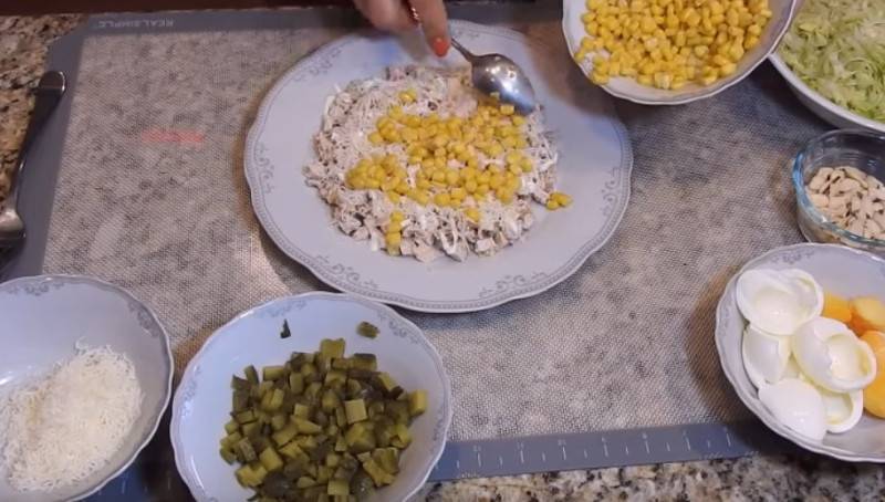 Салаты на праздничный стол