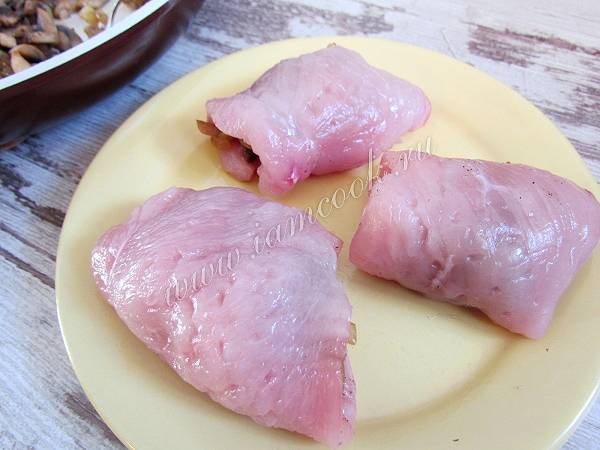 5 лучших рецептов курицы с белыми грибами