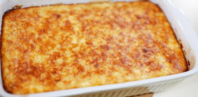 Рисовая запеканка с яблоками в мультиварке
