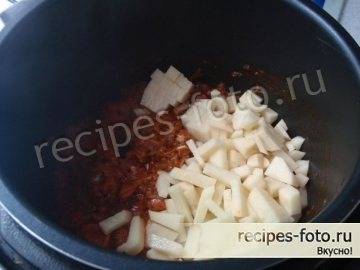 Пошаговый рецепт приготовления рассольника в мультиварке с фото