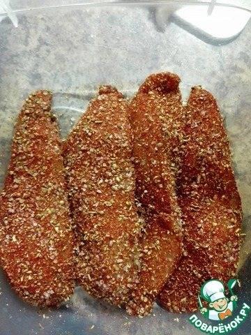 Карпаччо из сырокопченой куриной грудки: рецепт с фото
