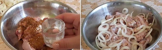 Маринады для шашлыка из курицы