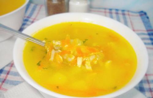 Рецепт суп с рисом и картофелем. калорийность, химический состав и пищевая ценность