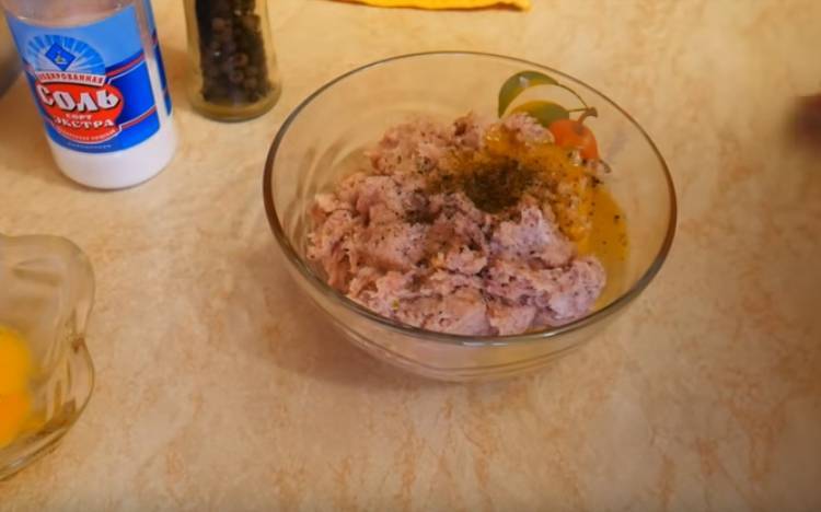 Котлеты с рисом и фаршем
