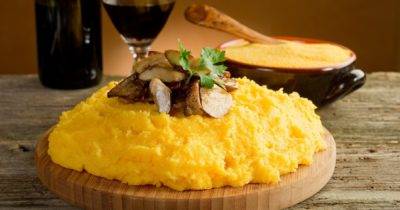 Кукурузная каша на молоке