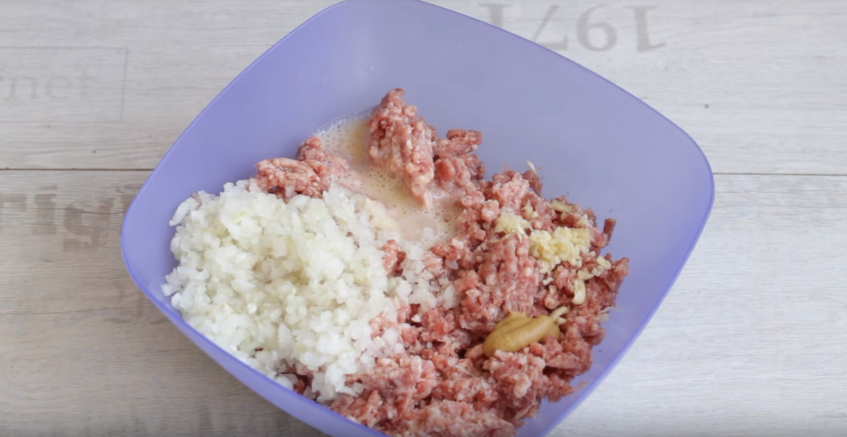Котлеты с рисом и фаршем