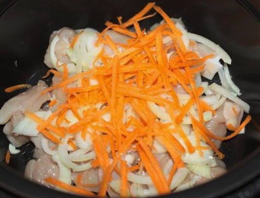 Куриное филе в томатном соусе