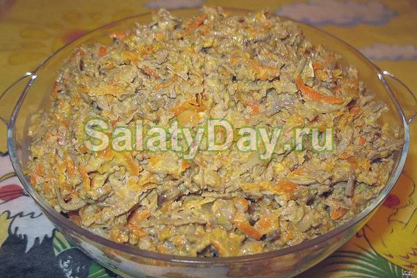 Печень с луком