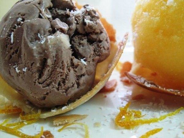 Шоколадное мороженое: рецепт с шоколадной крошкой, из какао, со сливками