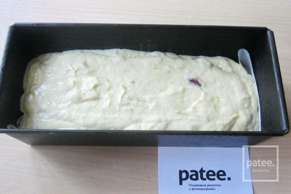 Кекс с клюквой