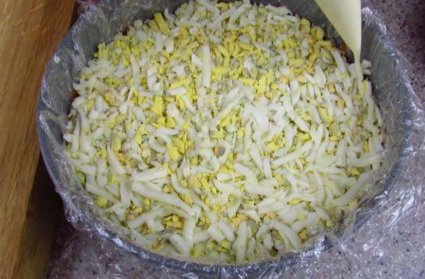 Рецепт: салат береза