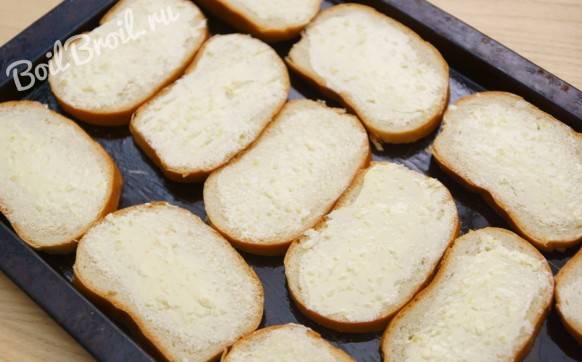 Гренки с чесноком