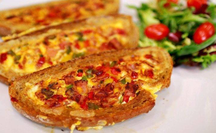 Гренки из хлеба с яйцом на сковороде (10 быстрых рецептов хлебных гренок + яичница в хлебе)