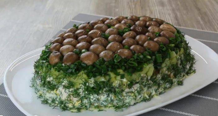Вкусные слоеные салаты к празднику и на каждый день