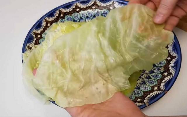 Голубцы с мясом и рисом