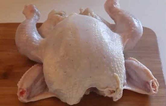 Курица кусочками в духовке