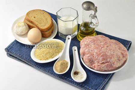 Котлеты с рисом и фаршем