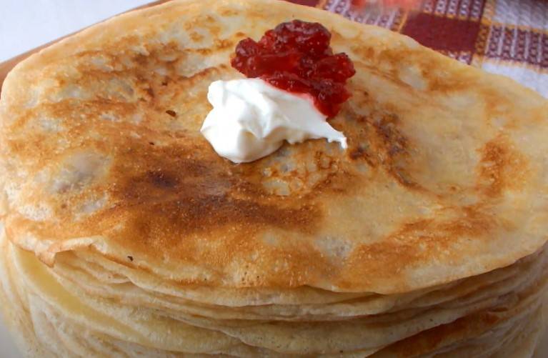 Блины на воде