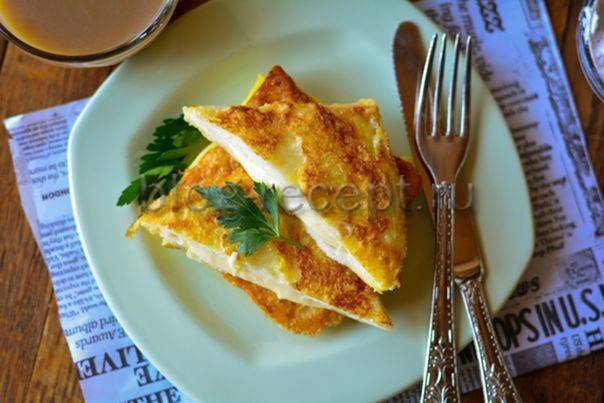 Гренки с чесноком