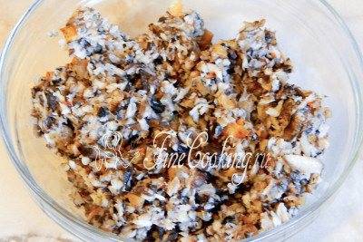 Картофельные драники с грибами