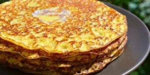 Блины из кукурузной муки на молоке и кефире, рецепты с фото простые и вкусные