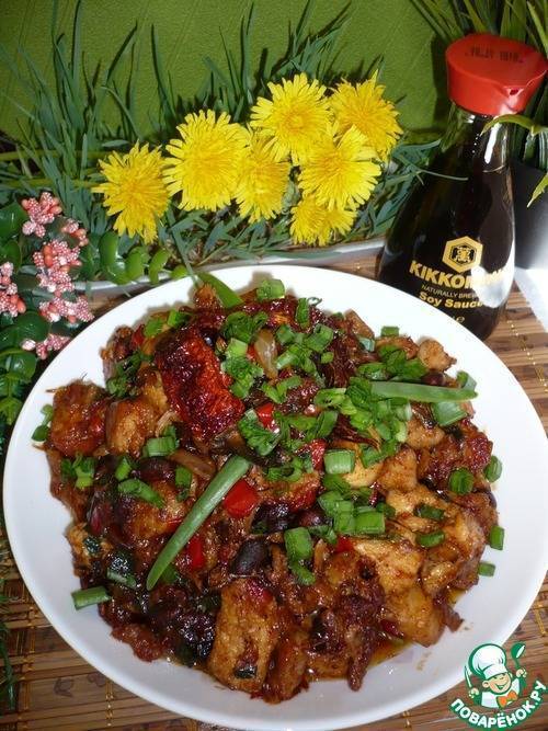 Как приготовить курицу с арахисом