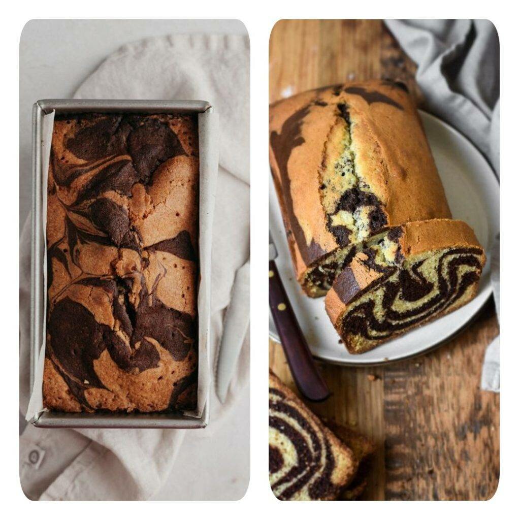 Как приготовить мраморный кекс по пошаговому рецепту с фото