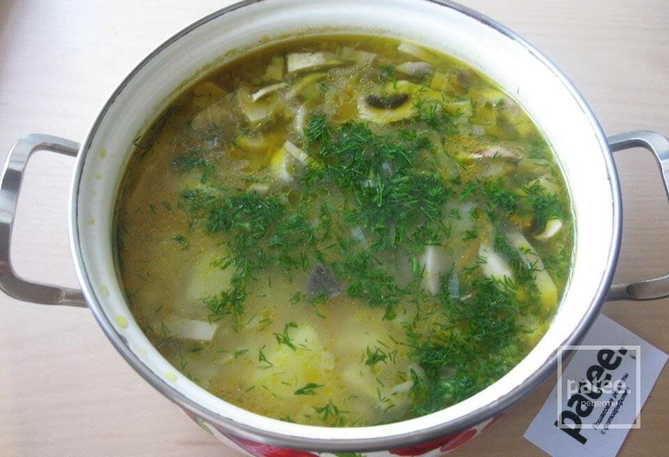 Пшенный суп