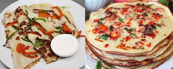 Блины с припеком. простые пошаговые рецепты вкусных блинов. 9 вариантов