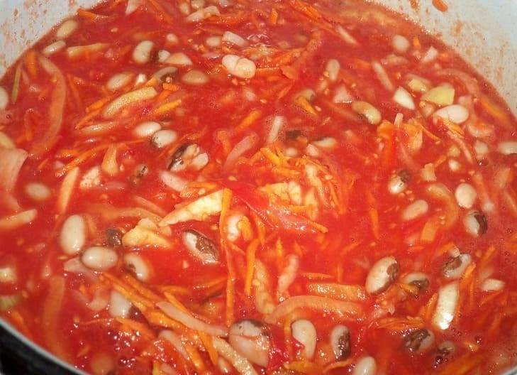 Как приготовить щи из свежей капусты с консервированной фасолью