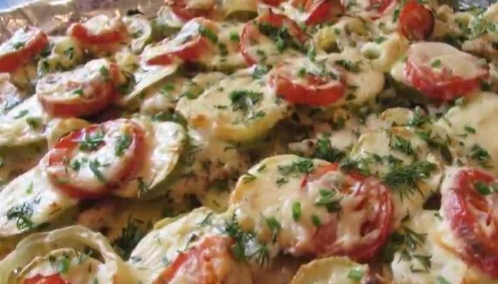 Запеканка из кабачков