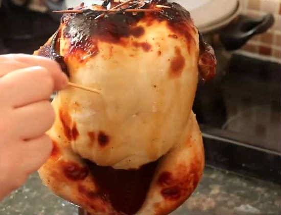 Курица кусочками в духовке