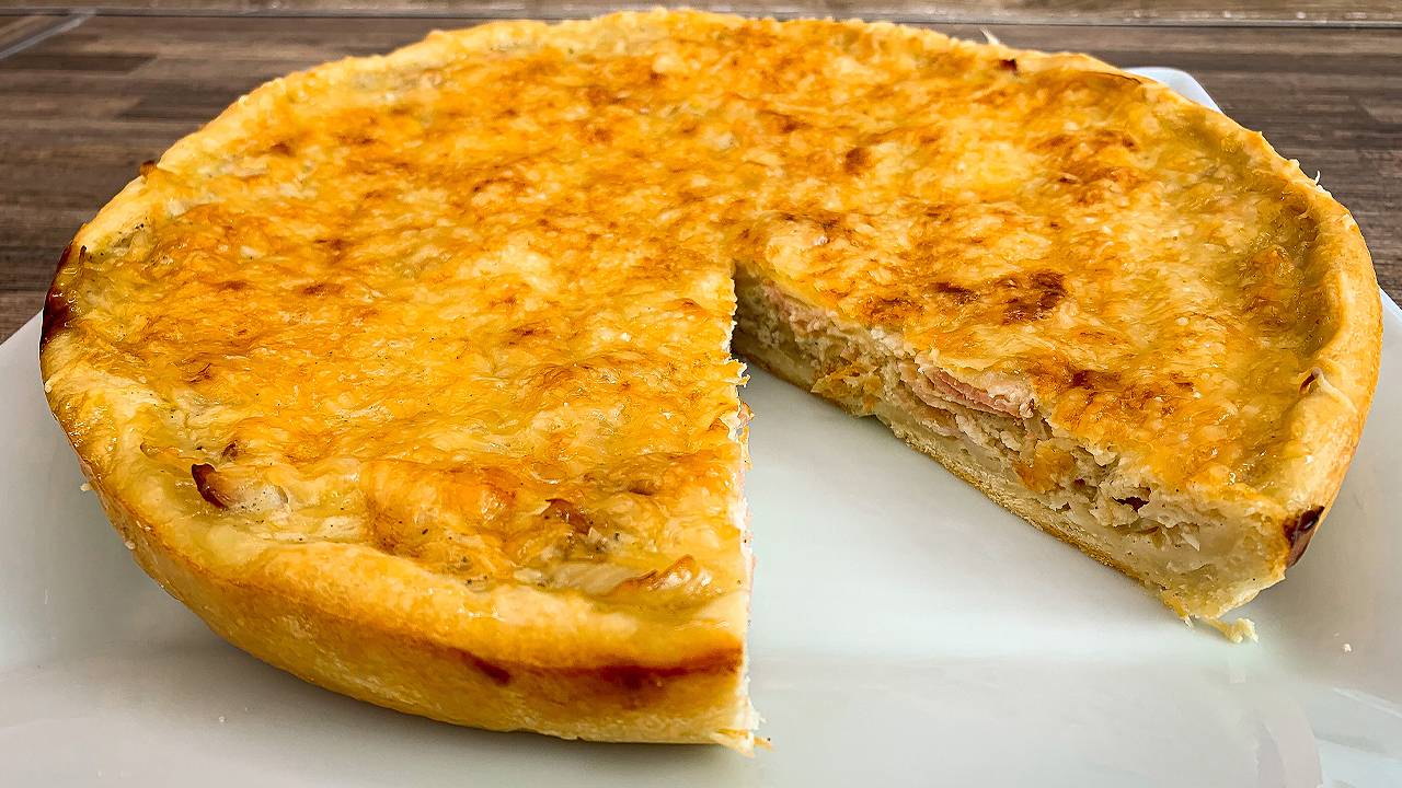 Луковый пирог - 13 вкусных рецептов