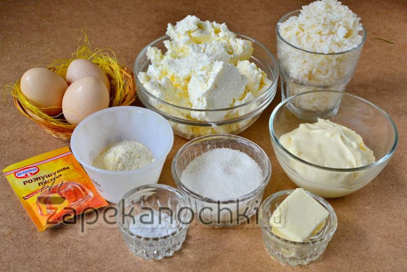 Рисовая запеканка с яблоками в мультиварке