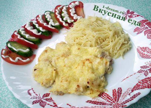 Куриные отбивные в духовке