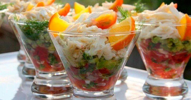 Простые салаты на скорую руку