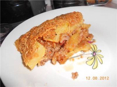 Запеканка из кабачков с сыром