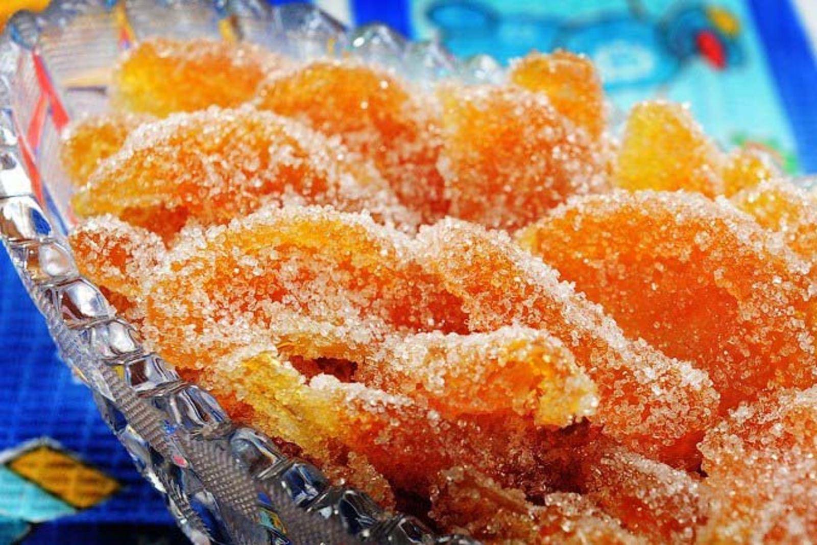 Цукаты из мандаринов