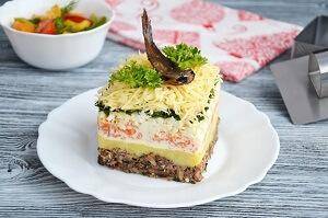 Салаты со шпротами: пошаговые рецепты с фото для легкого приготовления