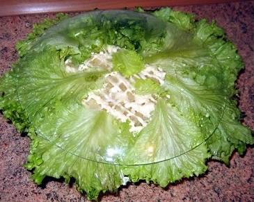 Салат грибная полянка с шампиньонами рецепт с фото