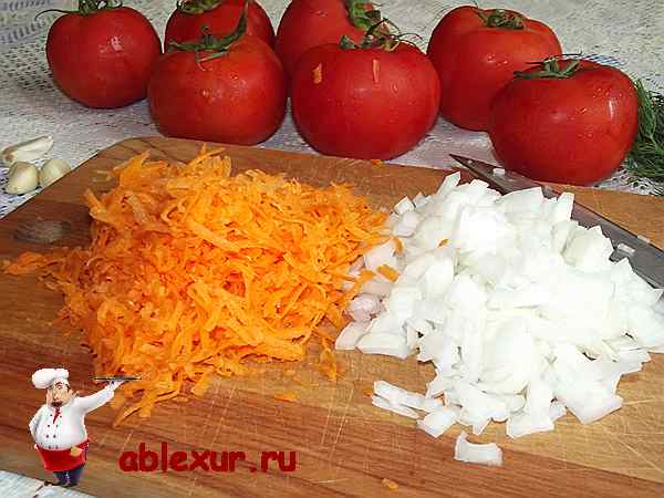 Фаршированные помидоры в духовке с мясным фаршем