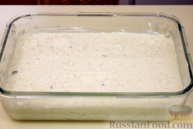 Рисовая запеканка с яблоками в мультиварке