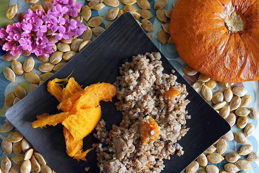 Каша в тыкве запеченная в духовке: вкусный рецепт приготовления