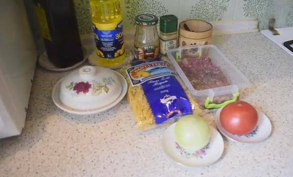Макароны по-флотски