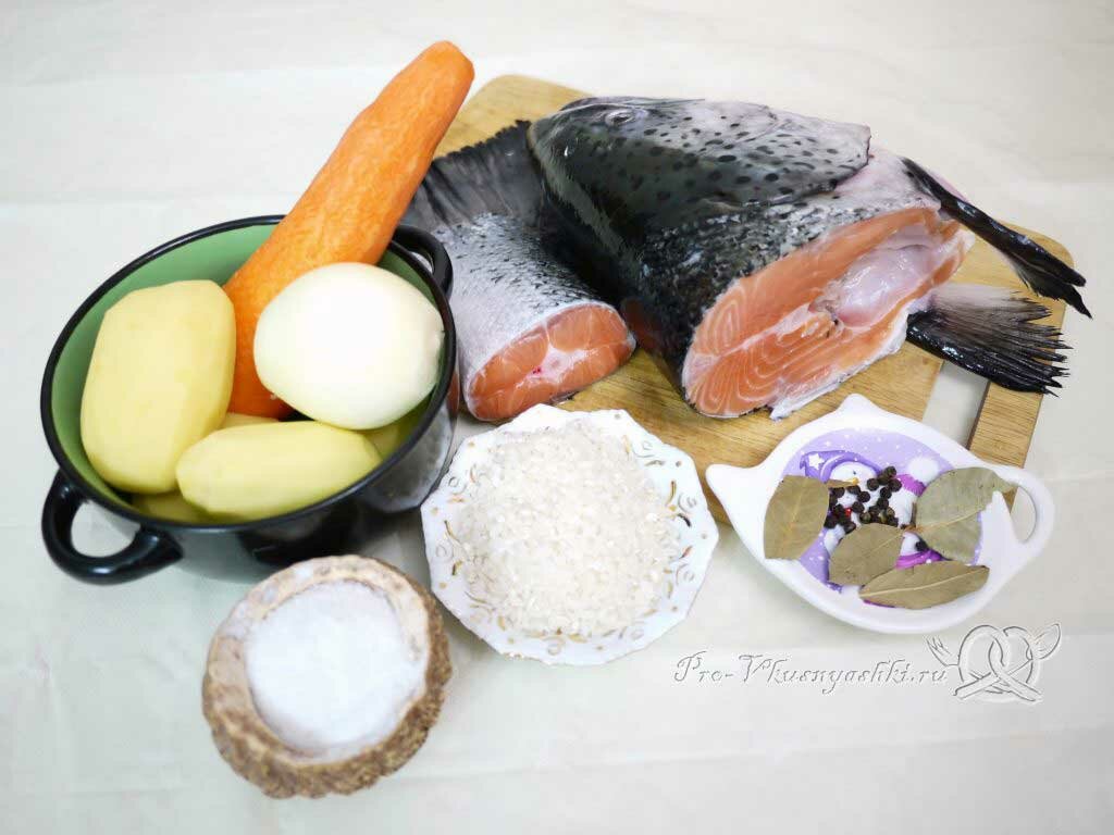 Уха из семги