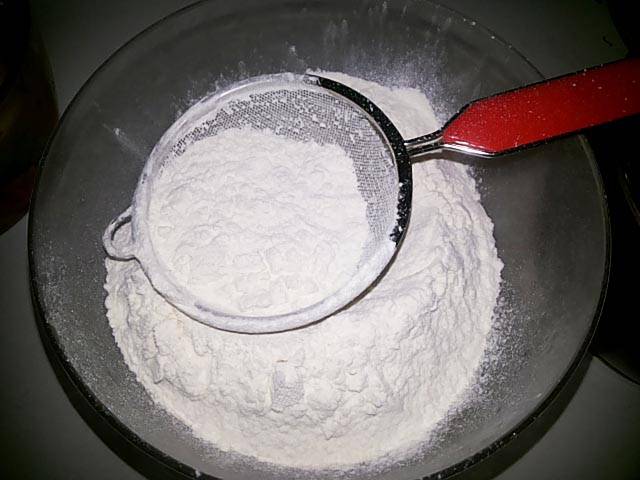 Кекс с грушей