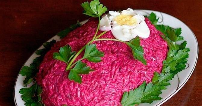 Селедка под шубой рецепт классический