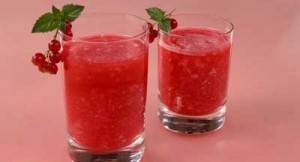 Клюквенный морс