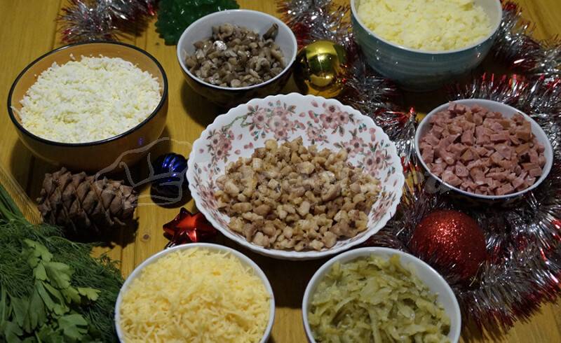 Вкусные оригинальные салаты рецепты с фото